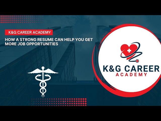 How a Strong Resume Can Help You Get More Job Opportunities