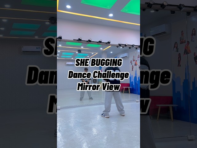 SHE BUGGING Dance Challenge | Mirror View Tutorial #shebugging