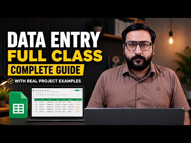 Data Entry Full Course | Complete Beginner Guide (2026)