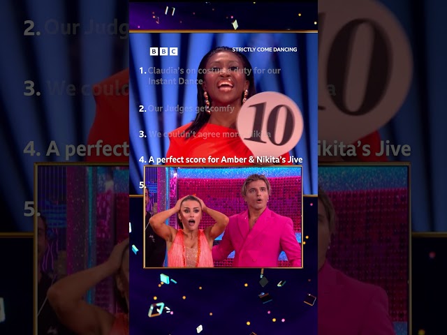 What a show! It's giving ✨chaos✨ from beginning to end 🤣 ✨ BBC Strictly 2025