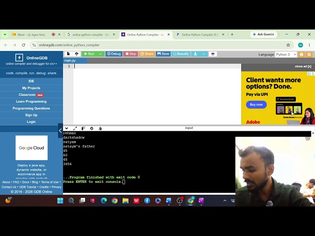 Introduction Of Python First Lecture