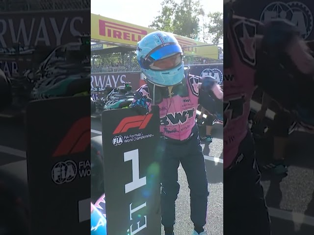 What a moment for Pierre Gasly 🤩👏