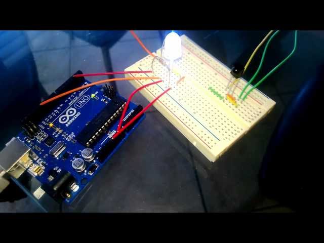Make an Arduino Touch Project using LED, Wire, & CapSense