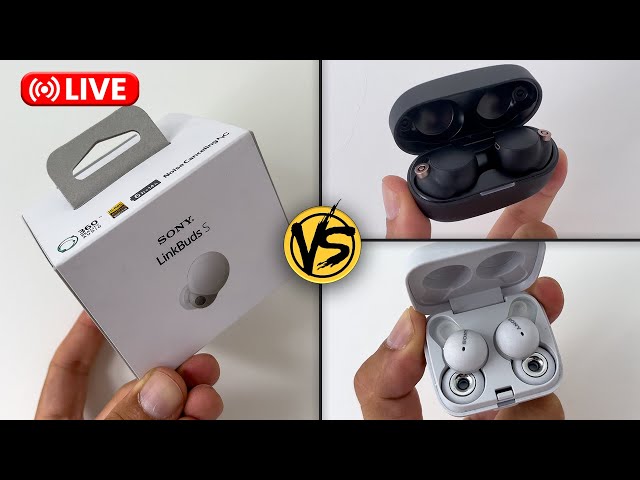 Sony Linkbuds S (LIVE) unboxing & comparison vs XM4 & Linkbuds original