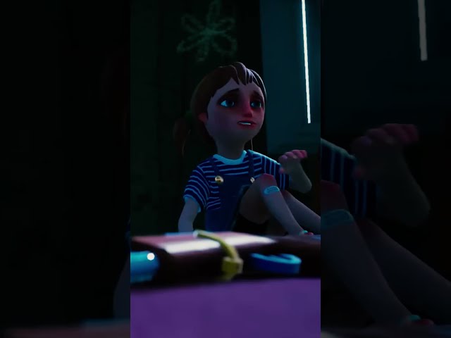 AARON Goes BAD! 😱 Hello Neighbor #helloneighbor #shorts