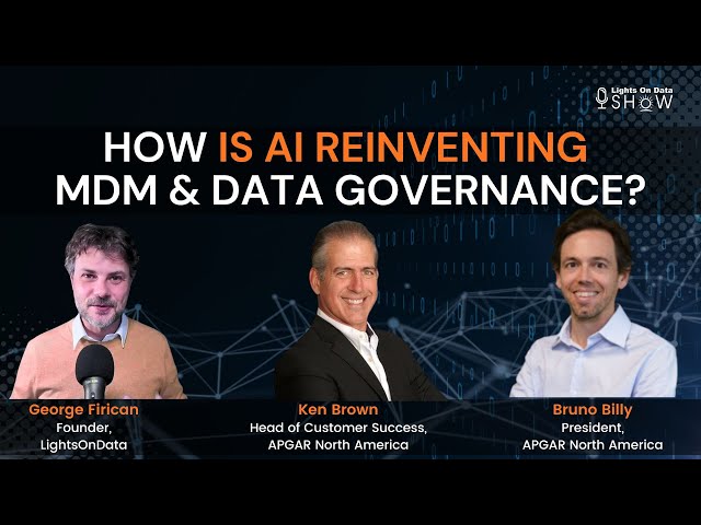 How Is AI reinventing MDM and Data Governance?