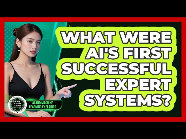 What Were AI's First Successful Expert Systems? - AI and Machine Learning Explained