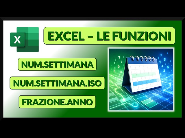 🟢76 Excel 365 – Three essential functions for dates