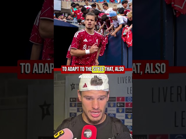 Milos Kerkez speaks about life under Andoni after Leeds #LiverpoolFC #LFC #liverpool #theredmentv