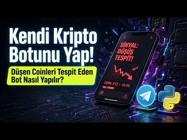 🚀 15 DAKİKADA KRİPTO BOTU YAP! Yapay Zekâ ile Kodsuz Telegram Sinyal Botu