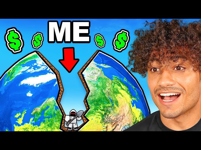 Spending $8,358,237 To Dig To The CENTER OF THE EARTH In Roblox..