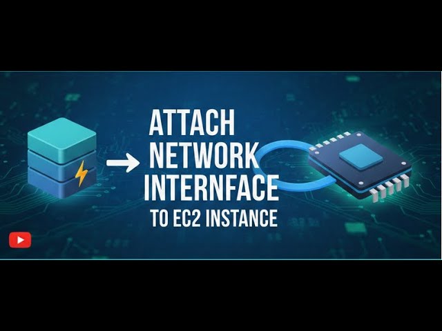 Day 11: Attach Elastic Network Interface to EC2 Instance | 100 Days of Cloud (AWS) | Kodekloud