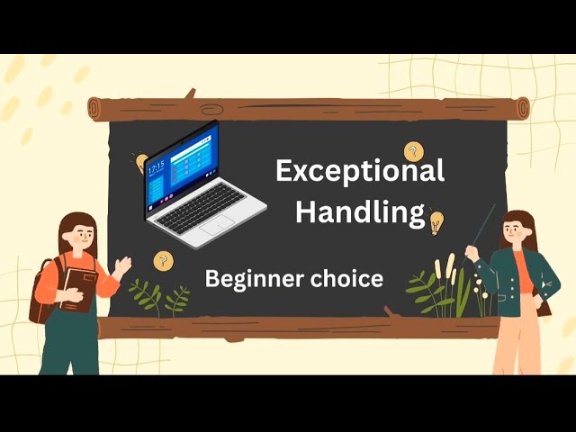 Exceptional handling in python 
