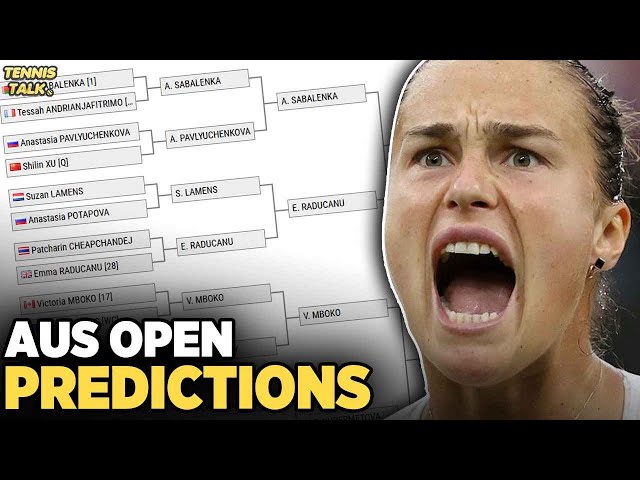 Australian Open 2026 Predictions | Tennis Talk