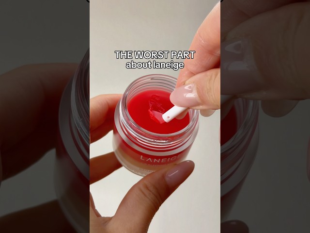 opening a NEW Laneige is painful 😭 #makeup #lipbalm #sephora #relatable #lipgloss #beauty #laneige