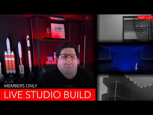 LIVE STUDIO BUILD! Building The New Studio | Members Only