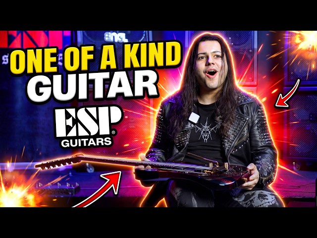ESP SURPRISED ME W/ THE WORLD'S MOST BEAUTIFUL GUITAR