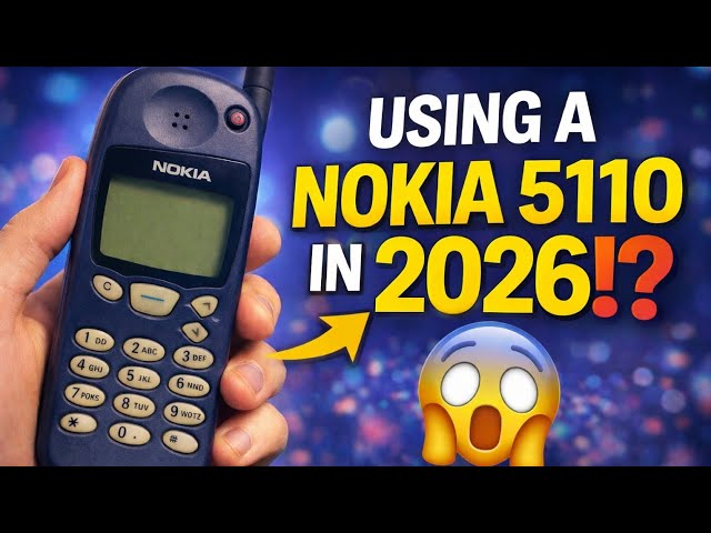 Using Nokia 5110 in 2025 😱😲 #nokia #vintage #mobile #retro #retrotech90s