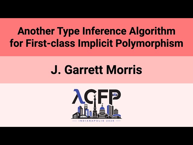 [ICFP'26] Another Type Inference Algorithm for First-class Implicit Polymorphism