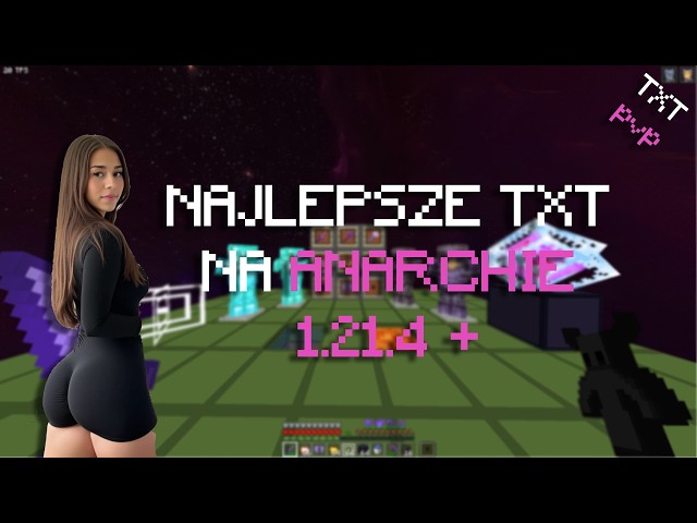 TOP 3 NAJLEPSZE TXT NA ANARHCIA.GG 1.21.1 - 1.21.4 | RESOURCE PACK FOLDER