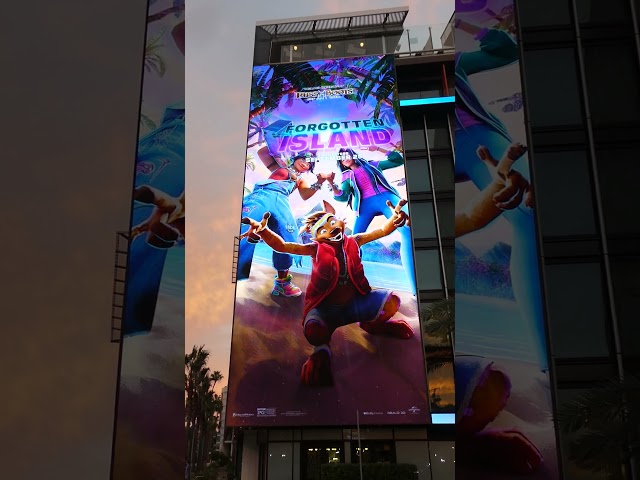 Digger & Forgotten Island Billboard Sunset Blvd Los Angeles California September 26, 2026