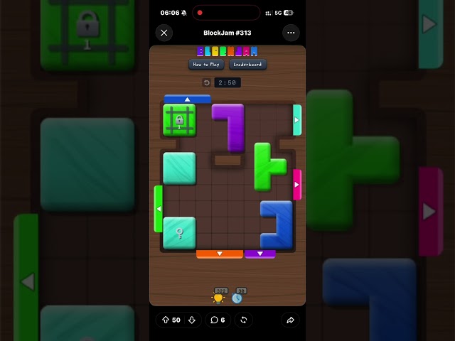 BlockJam #313 solved