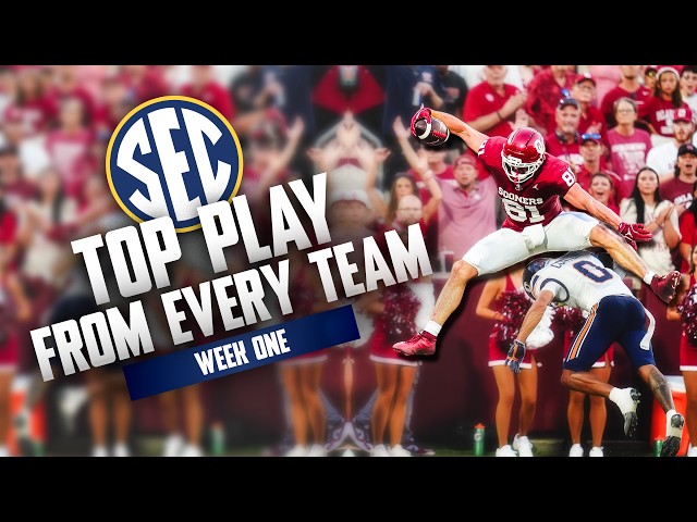 Top Plays of Week 1 | 2026 SEC Football