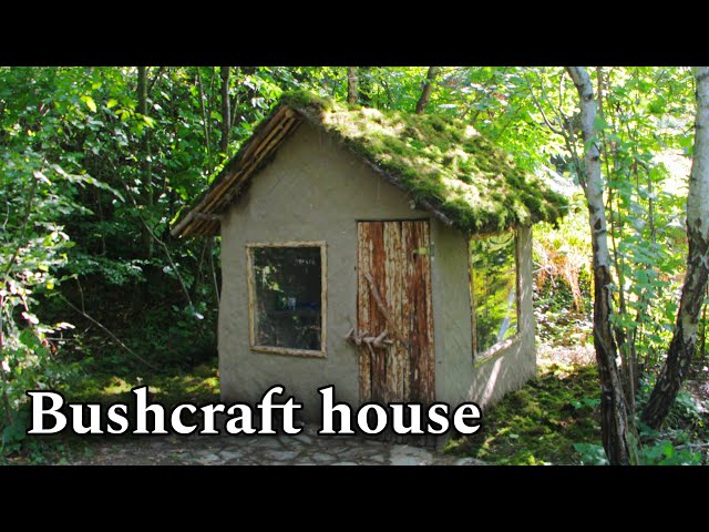 The Ultimate Bushcraft Project: Building a Mini-Survival House from Wood and Clay