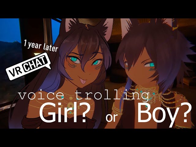 Reverse Trap Voice trolling in VRChat 1 year later