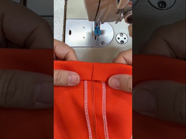 Professional Corner Stitching and Hemming Technique | Sewing Tips & Tricks