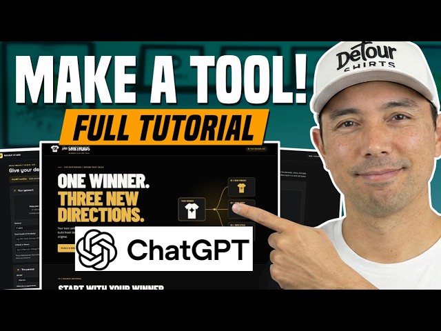 Easily Make Your Own Tools with ChatGPT! Full Tutorial