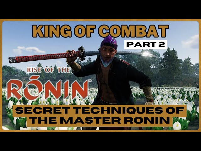 Ultimate COMBAT Guide with Combo and SECRETS Rise of the RONIN - Best how to Guide