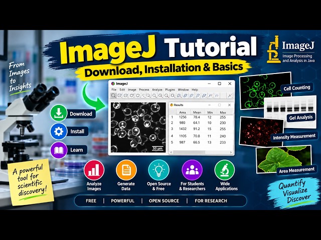 ImageJ Tutorial — Download, Analysis & Scientific Imaging