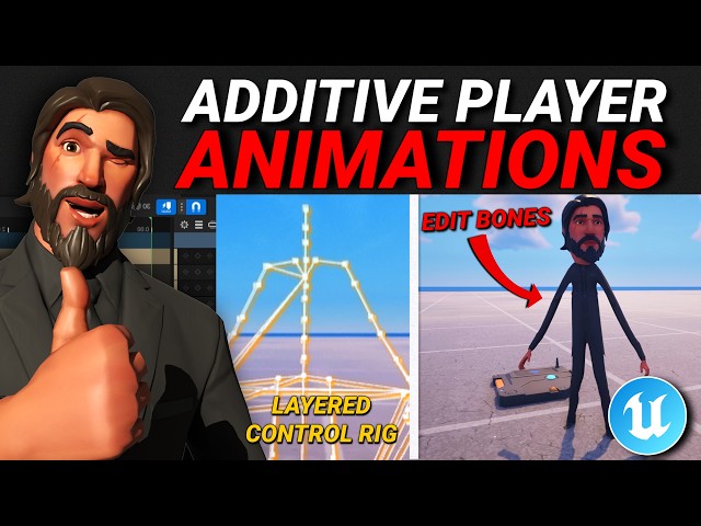 Additive Player Animations + Anim Controller in Verse in Fortnite Creative/UEFN! ( Full Tutorial )