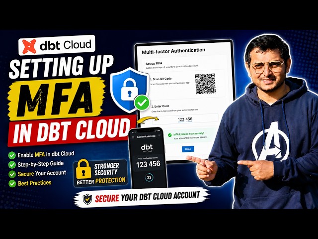 How to Set Up MFA in dbt Cloud | Step-by-Step Multi-Factor Authentication Guide