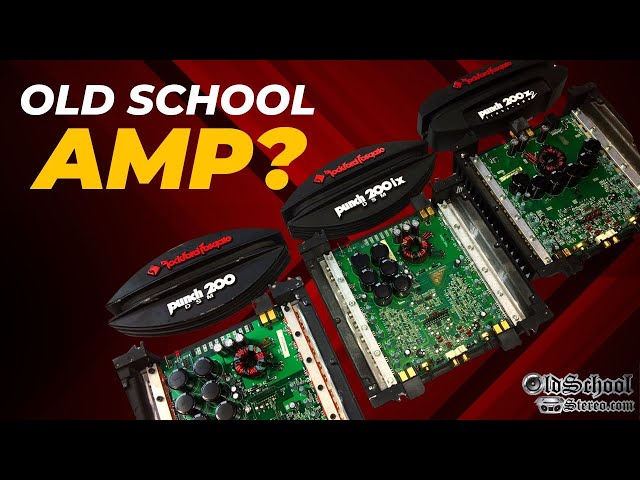 Old School Rockford Fosgate - 1994 Punch 200ix DSM Amp Dyno