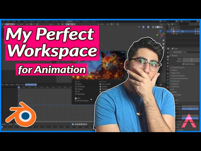 Setting Up Your Workspace like a Pro! | How to setup and save your workspace in Blender