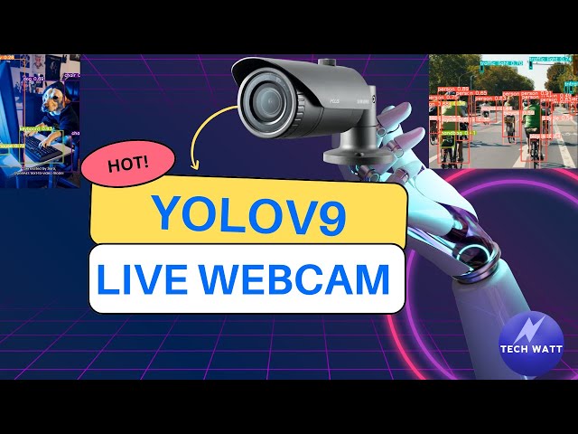 Real Time Object Detection with YOLOv9 and Webcam
