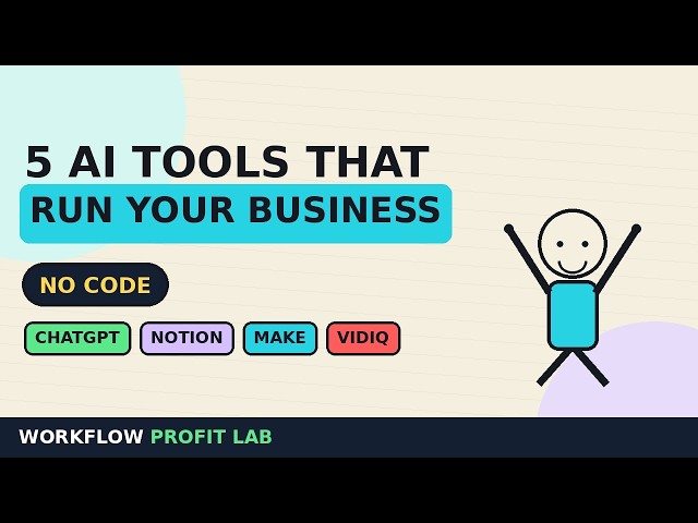 5 AI Tools That Run Your Business For You (No Code)