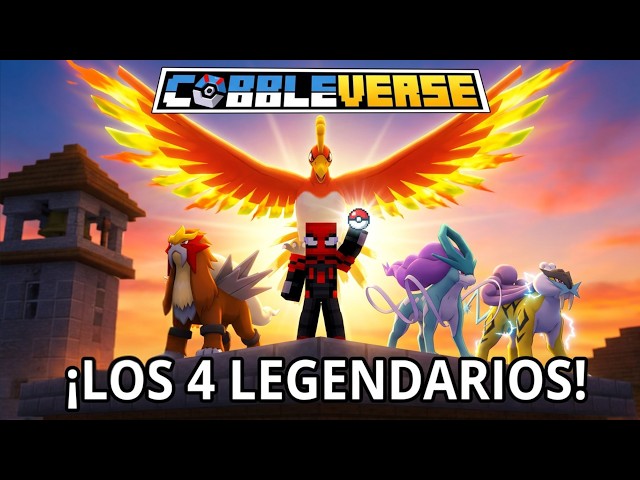 Cómo CAPTURAR a HO-OH, Entei, Suicune y Raiku en COBBLEVERSE: Guía Maestra de Noob a Pro (Ep 17)
