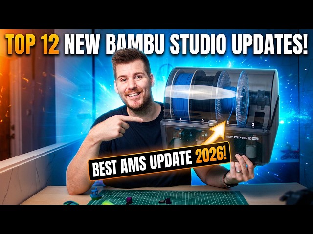 [TOP 12 NEW BAMBU STUDIO UPDATES!: MUST WATCH FOR BEGINNERS!