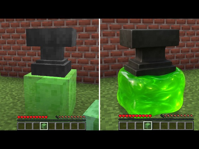 Realistic Slime in Minecraft - BIG Compilation