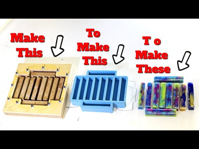 Custom Silicone Molds for resin casting Pen Blanks
