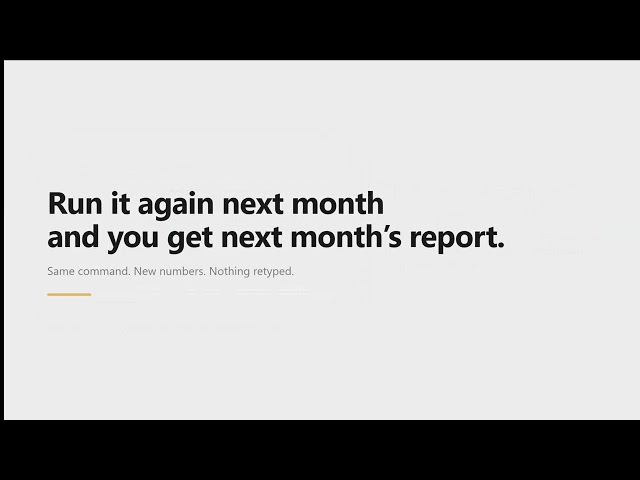 Python automation that turns live data into finished reports