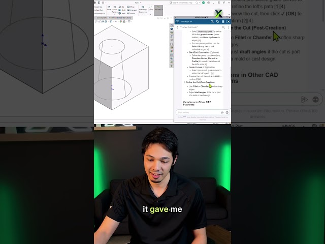 Fix SOLIDWORKS Problems Faster Using AI