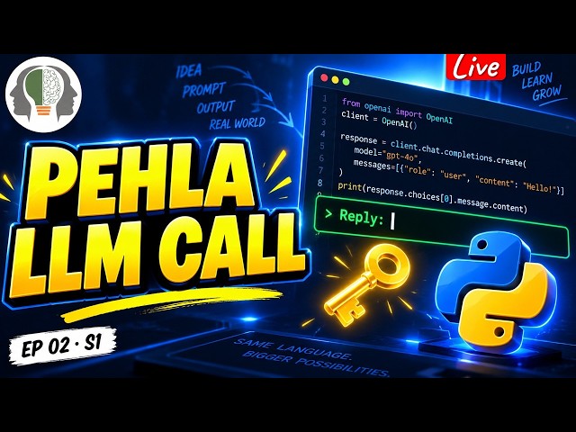 How Real AI Engineers Setup Projects (UV, Git & LLMs) | Agentic AI Engineer Course S1 - E1