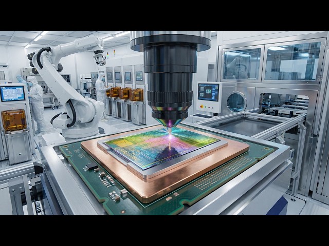 This is What Happens Inside Intel's Chip Factory 💻 | 3D Manufacturing of a CPU (2026)
