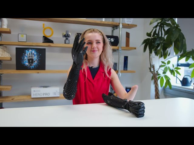 Turning bionic arm Hero PRO/ Hero RGD on/off