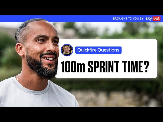 Theo Walcott's 32 Quickfire Questions with Gary Neville