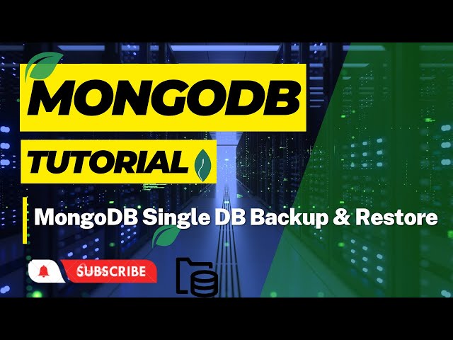 #142: How to Dump and Restore a Single Database in MongoDB | MongoDB Tutorial in Hindi